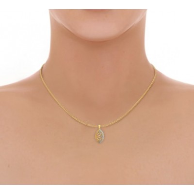 Tara Diamond Pendant In Gold 